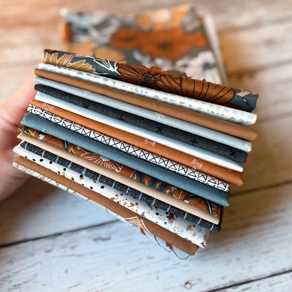 Curated Fat Quarter Bundle | 15 Fat Quarters | Hand Selected Art Gallery Fabrics Quilting Bundle