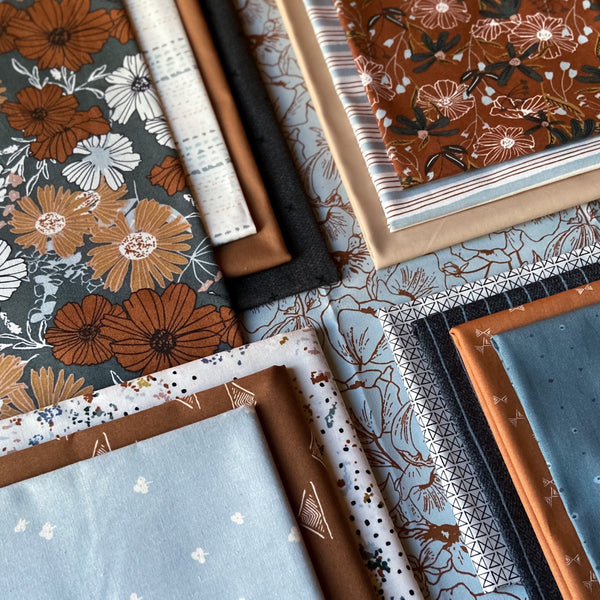 Curated Fat Quarter Bundle | 15 Fat Quarters | Hand Selected Art Gallery Fabrics Quilting Bundle