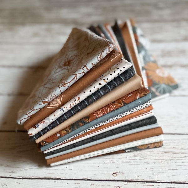 Curated Fat Quarter Bundle | 15 Fat Quarters | Hand Selected Art Gallery Fabrics Quilting Bundle