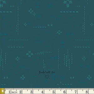 Abyss DSE-724 | Decostitch Elements by Art Gallery Fabrics | Continuous Yardage | Fat Quarter | Quilting Blender