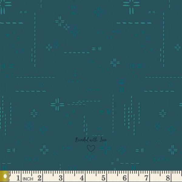 Abyss DSE-724 | Decostitch Elements by Art Gallery Fabrics | Continuous Yardage | Fat Quarter | Quilting Blender