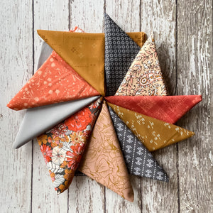 Curated Fat Quarter Bundle | 10 Fat Quarters | Hand Selected Art Gallery Fabrics and Cotton + Steel Quilting Bundle