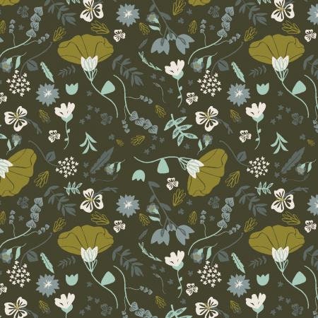 Canyon Poppy Rainy Afternoon AC200-RA1 | Canyon Springs by Ash Cascade | Cotton + Steel | Continuous Yardage | Fat Quarter