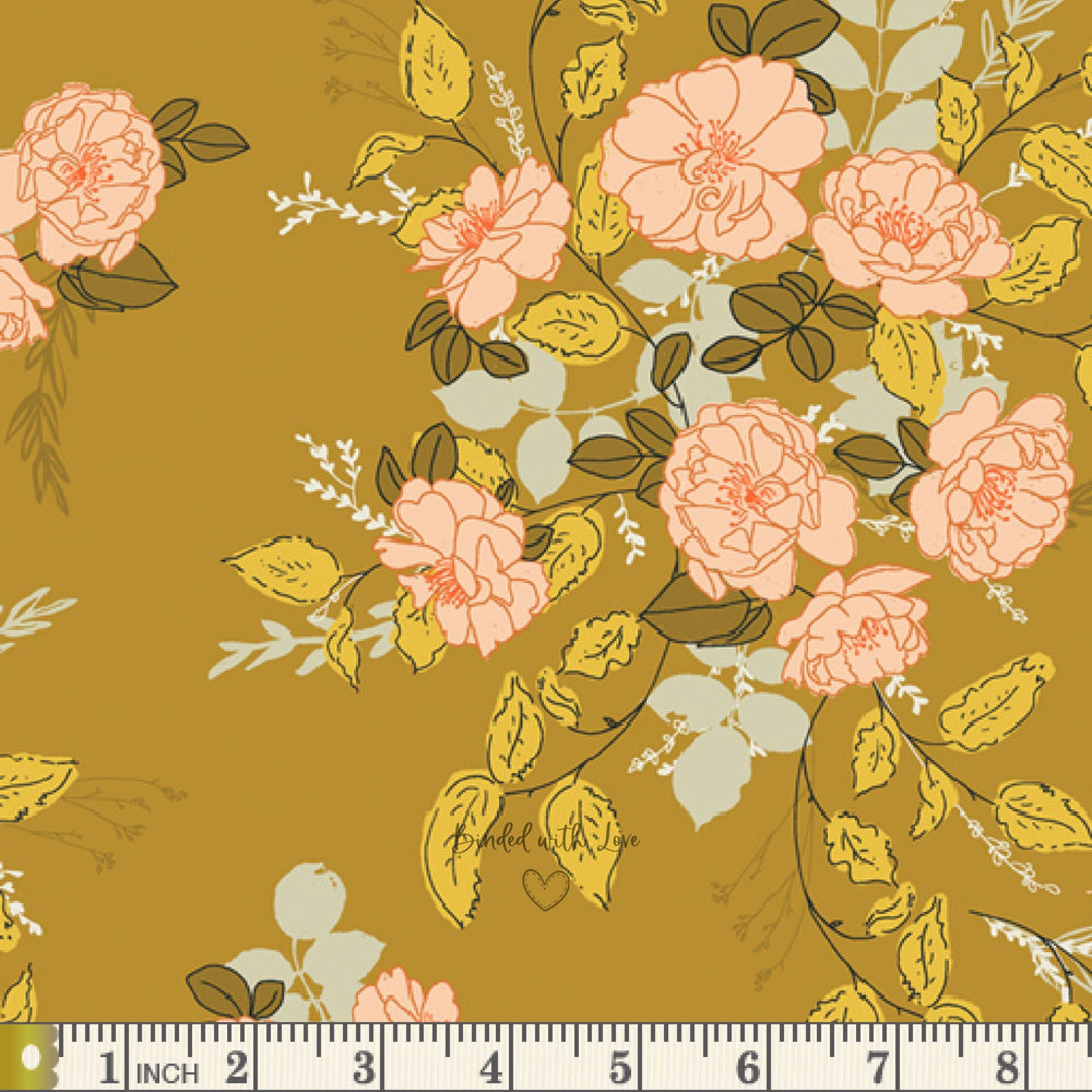 Lillian's Secret Garden HEH-42782 | Her & History by Bonnie Christine | Art Gallery Fabrics | Continuous Yardage | Fat Quarter