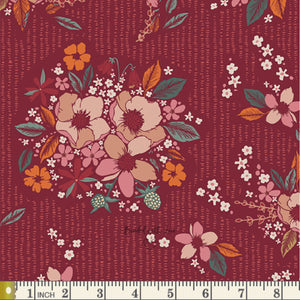 Floral Keepsakes Dusk WKP79515 | Woodland Keeper by Maureen Cracknell | Art Gallery Fabrics | Continuous Yardage | Fat Quarter