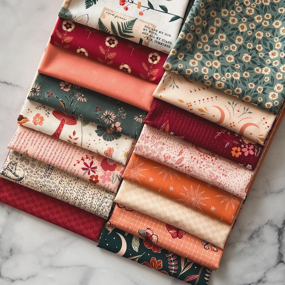 Woodland Keeper by Maureen Cracknell | Full Collection 16 Prints | Art Gallery Fabrics | Fat Quarter Bundle | Half Yard Bundle