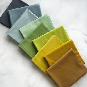 Curated Art Gallery Fabrics Pure Solids 9 Fabric Bundle