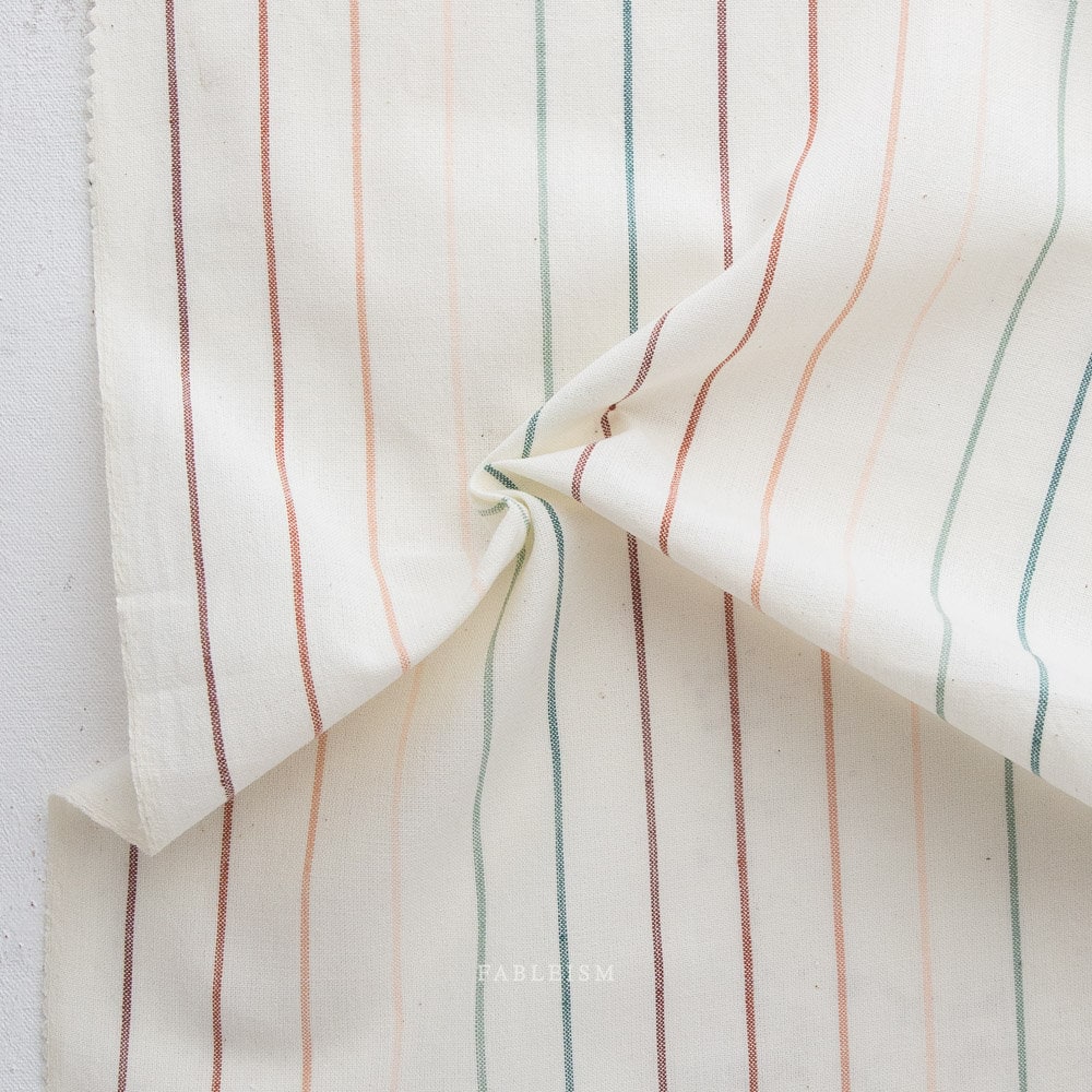 Skinny Stripe in Grove MGW-04-GROVE | Monarch Garden by Fableism Supply Co. | Continuous Yardage | Fat Quarter