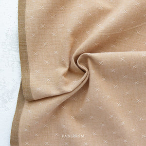 Pan Dulce FSW-055-PAN-DULCE | Sprout Woven by Fableism Supply Co. | Continuous Yardage | Fat Quarter | Cotton Yarn Dyed Wovens