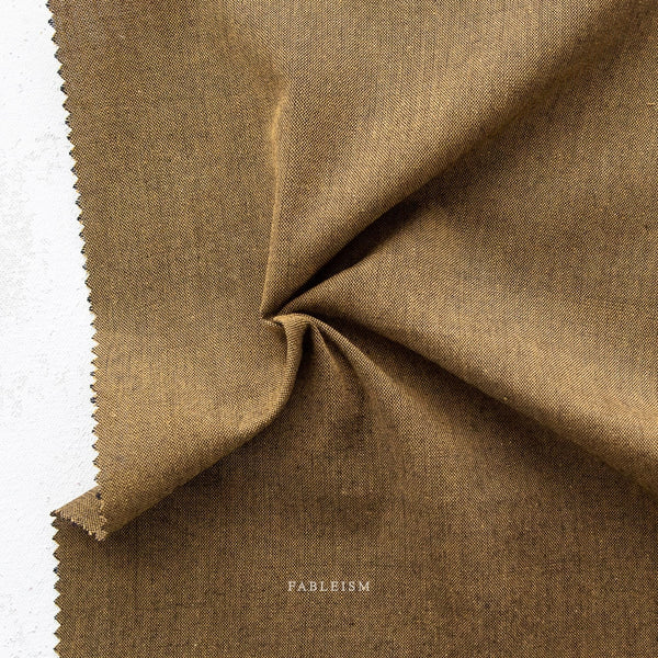 Terrain ECW-NOC-03-TERRAIN | Everyday Chambray Nocturne by Fableism Supply Co. | Continuous Yardage | Fat Quarter | Cotton Yarn Dyed Wovens