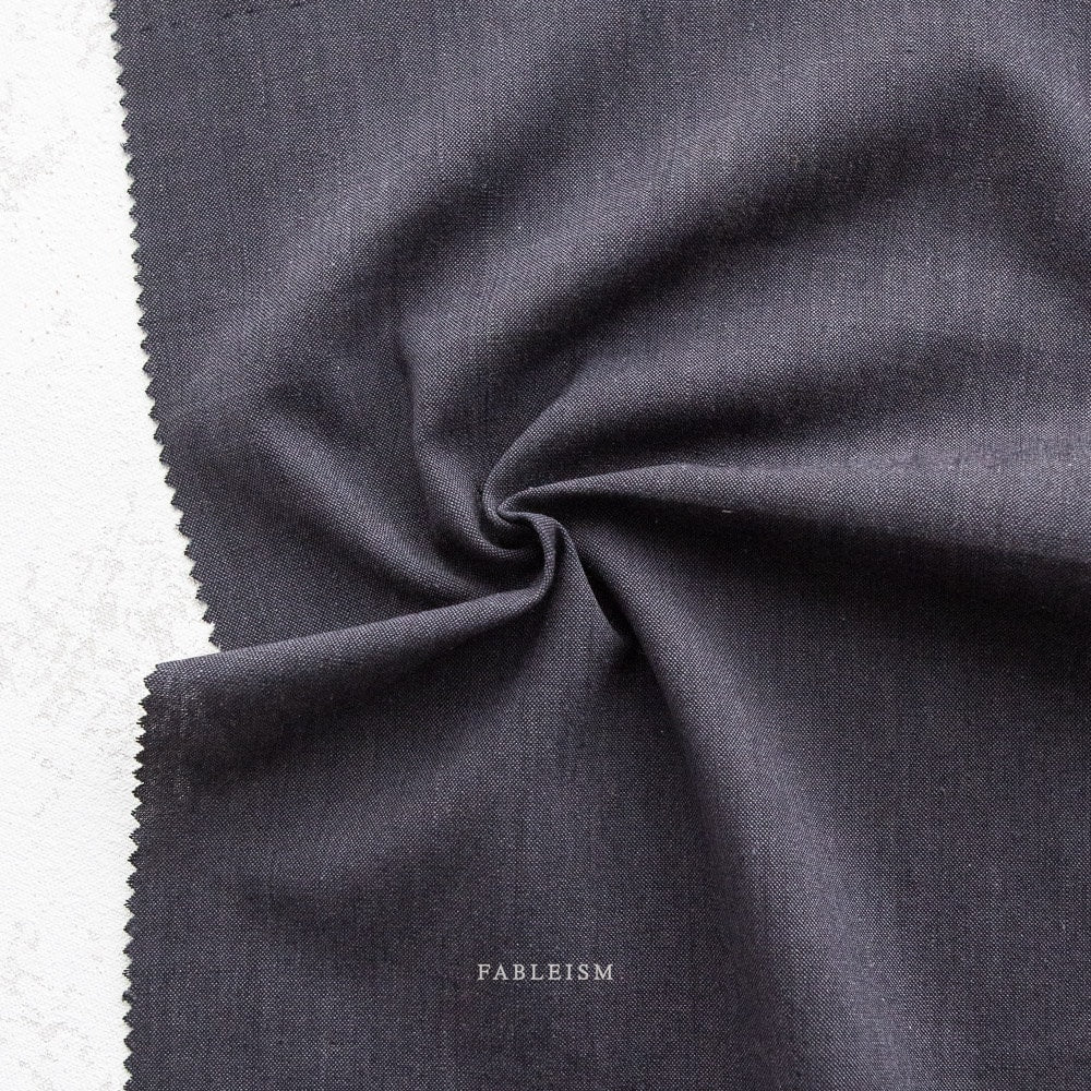Gravity ECW-NOC-20-GRAVITY | Everyday Chambray Nocturne by Fableism Supply Co. | Continuous Yardage | Fat Quarter