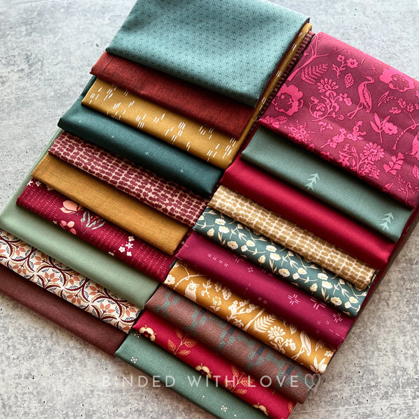 Curated Fat Quarter Bundle | 20 Fat Quarters | Hand Selected Fabrics | Precut Quilting Bundle