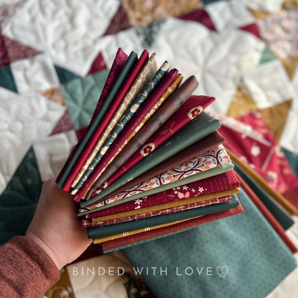 Curated Fat Quarter Bundle | 20 Fat Quarters | Hand Selected Fabrics | Precut Quilting Bundle