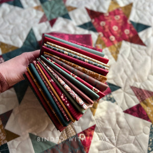 Curated Fat Quarter Bundle | 20 Fat Quarters | Hand Selected Fabrics | Precut Quilting Bundle