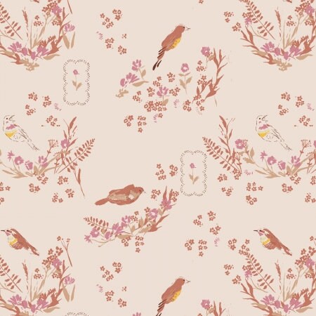 Days End LI300-DE3 | Nightingale by Lissie Teehee | Cotton + Steel | Continuous Yardage | Fat Quarter