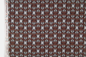 Forget Me Not Charcoal LI301-CO2 | Nightingale by Lissie Teehee | Cotton + Steel | Continuous Yardage | Fat Quarter