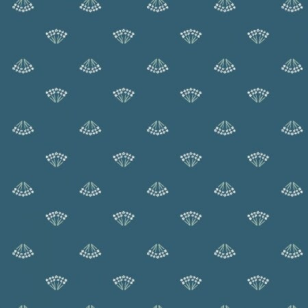 Poetry In The Night Calm Waters LI303-CW2 | Nightingale by Lissie Teehee | Cotton + Steel | Continuous Yardage | Fat Quarter
