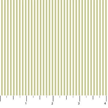 Stripes Green 92014-70 | Serenity by Ghazal Razavi | Figo Fabrics | Continuous Yardage | Fat Quarter | Quilting Fabric