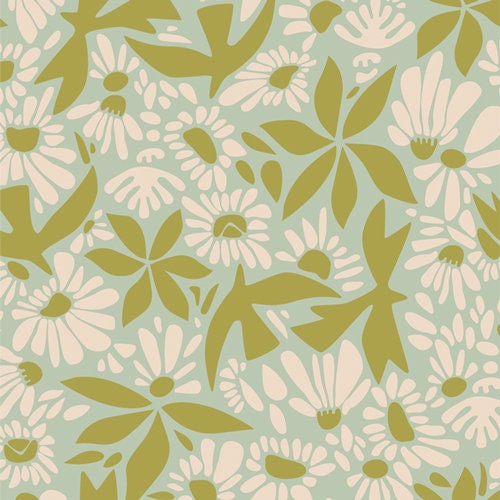 Evolve Pistachio EVO60408 | Evolve by Suzy Quilts | Art Gallery Fabrics | Continuous Yardage | Fat Quarters | Quilting Fabric