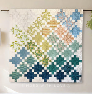 Celtic Crossing 2.0 Evolve Quilt Kit | Pattern by Lo & Behold Stitchery | Pattern NOT Included