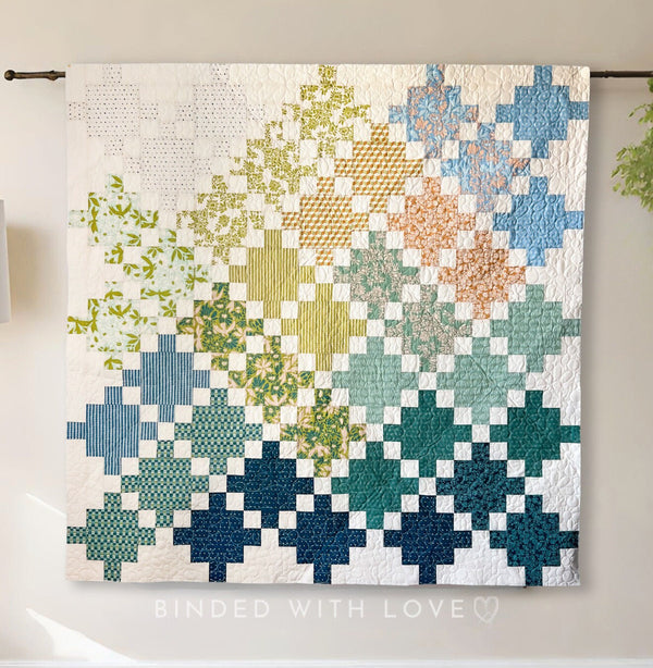 Celtic Crossing 2.0 Evolve Quilt Kit | Pattern by Lo & Behold Stitchery | Pattern NOT Included