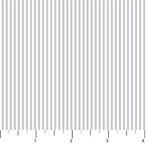 Stripes Gray 92014-95 | Serenity by Ghazal Razavi | Figo Fabrics | Continuous Yardage | Fat Quarter | Quilting Fabric