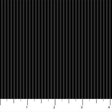Stripes Black 92014-99 | Serenity by Ghazal Razavi | Figo Fabrics | Continuous Yardage | Fat Quarter | Quilting Fabric