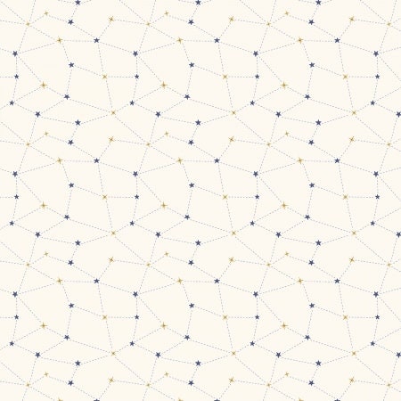 Starry Night Under the Moonlight Metallic CM204-UT4M | Break of Dawn Collaborative by Cotton + Steel | Continuous Yardage | Fat Quarter