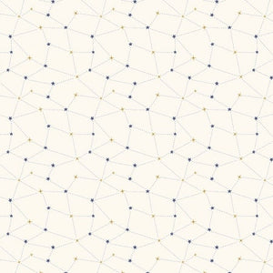 Starry Night Under the Moonlight Metallic CM204-UT4M | Break of Dawn Collaborative by Cotton + Steel | Continuous Yardage | Fat Quarter