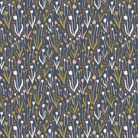 Playful Tulips Moasic BP102-MO2 | Marked By Nature by Brittany Polatis | Cotton + Steel | Continuous Yardage | Fat Quarter
