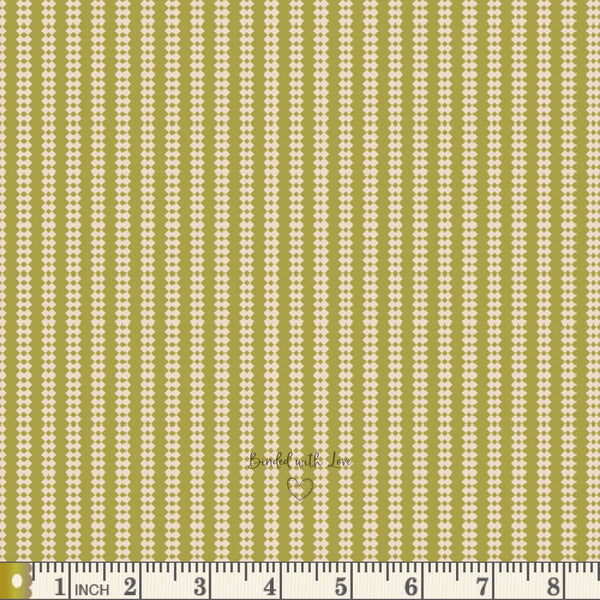 Diamond Stripes Key Lime EVO60410 | Evolve by Suzy Quilts | Art Gallery Fabrics | Continuous Yardage | Fat Quarters | Quilting Fabric