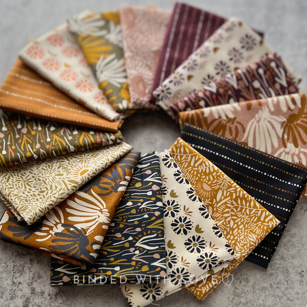 Marked By Nature Full Collection by Brittany Polatis | 15 Prints | Cotton + Steel | Fat Quarter Bundle | Half Yard Bundle | BUNDLE-216