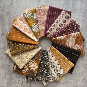 Marked By Nature Full Collection by Brittany Polatis | 15 Prints | Cotton + Steel | Fat Quarter Bundle | Half Yard Bundle | BUNDLE-216