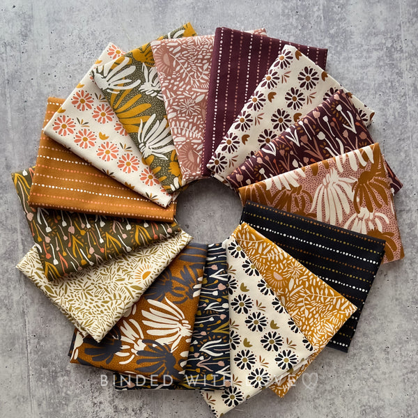 Marked By Nature Full Collection by Brittany Polatis | 15 Prints | Cotton + Steel | Fat Quarter Bundle | Half Yard Bundle | BUNDLE-216