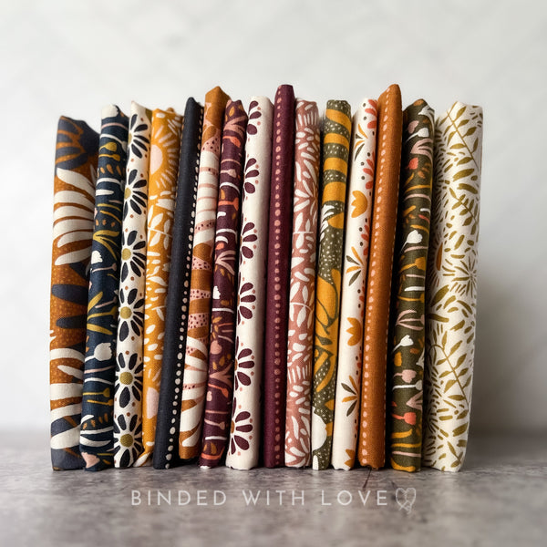 Marked By Nature Full Collection by Brittany Polatis | 15 Prints | Cotton + Steel | Fat Quarter Bundle | Half Yard Bundle | BUNDLE-216