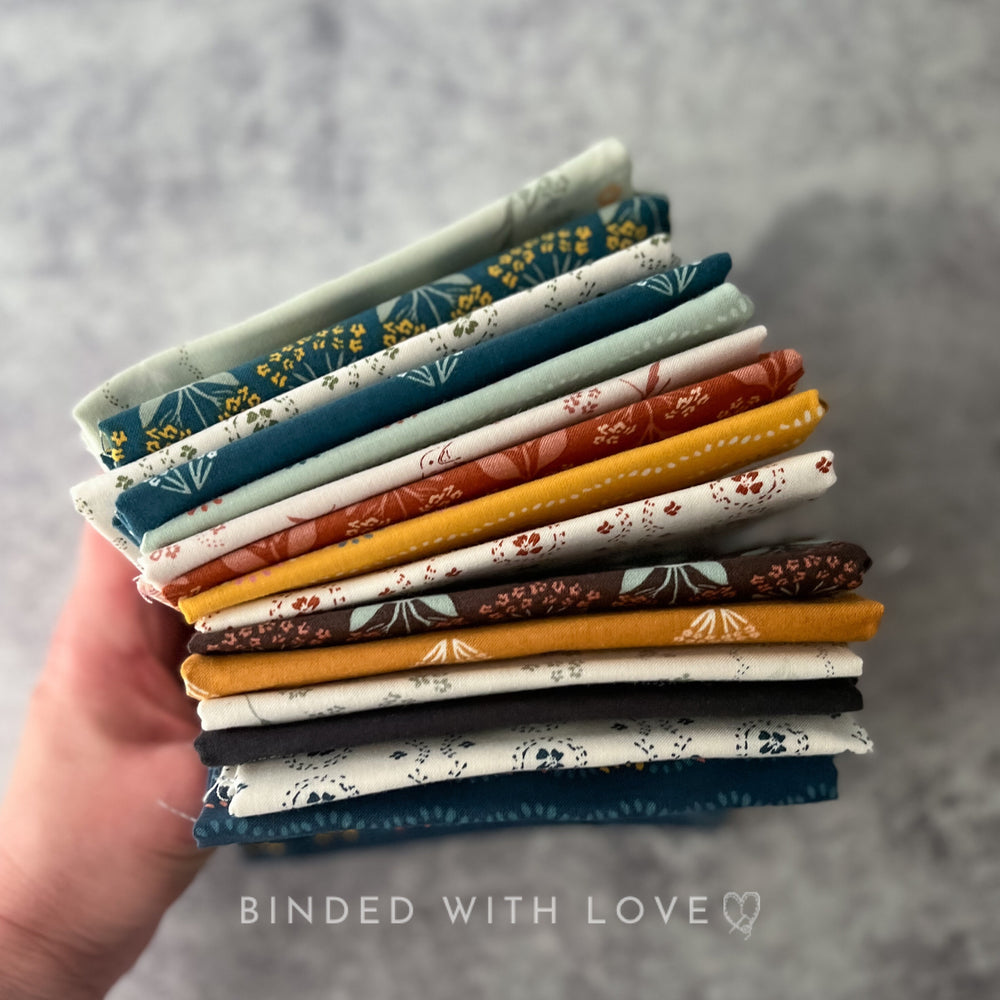 Nightingale Full Collection by Lissie Teehee | 15 Prints | Cotton + Steel | Fat Quarter Bundle | Half Yard Bundle | BUNDLE-220