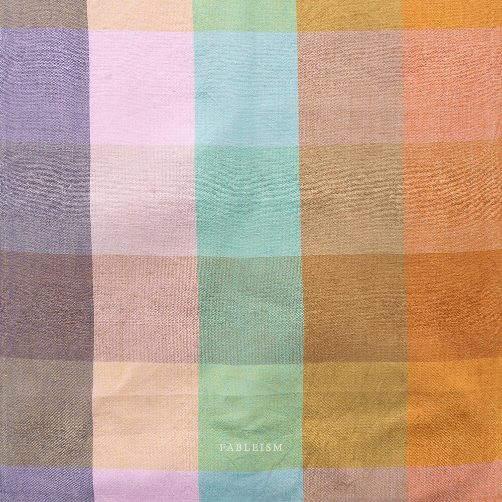 PREORDER Happy Place Checkers in Superbloom CSW-01-SUPERBLOOM | Canyon Springs by Fableism Supply Co. | Continuous Yardage | Fat Quarter