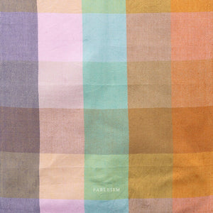 PREORDER Happy Place Checkers in Superbloom CSW-01-SUPERBLOOM | Canyon Springs by Fableism Supply Co. | Continuous Yardage | Fat Quarter