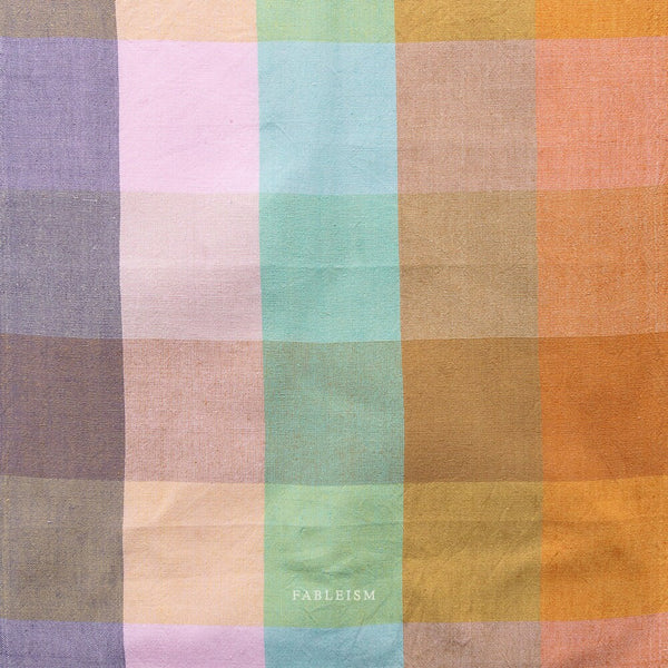 PREORDER Happy Place Checkers in Superbloom CSW-01-SUPERBLOOM | Canyon Springs by Fableism Supply Co. | Continuous Yardage | Fat Quarter