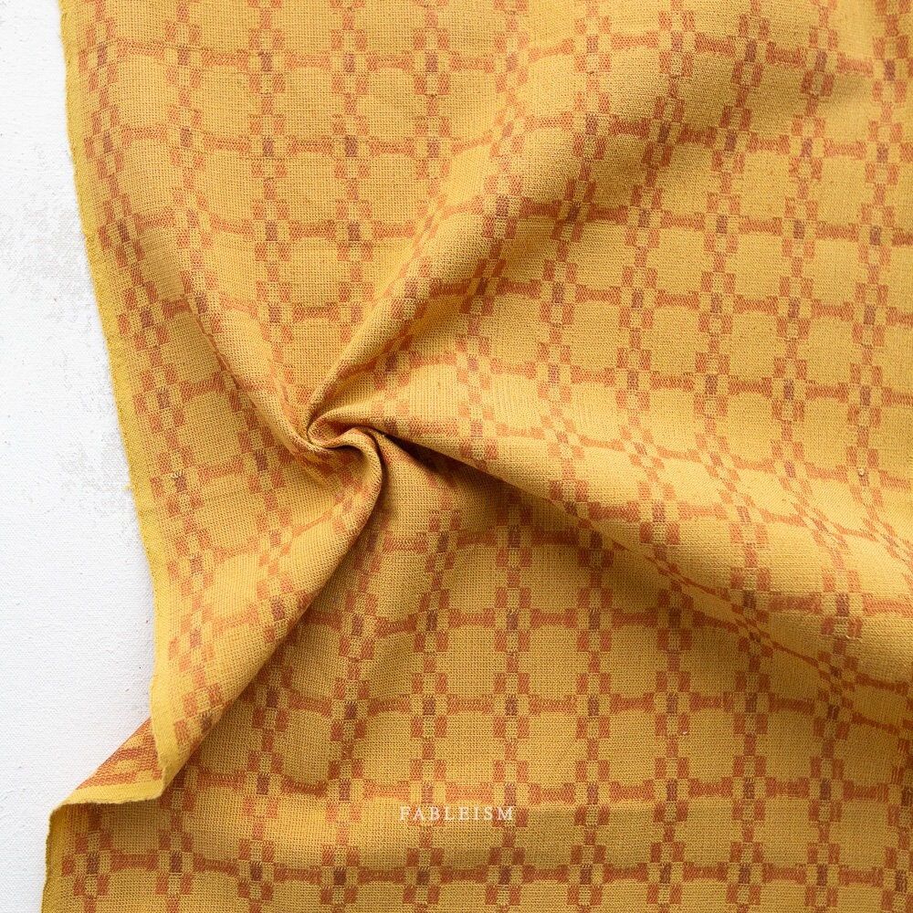 PREORDER Native Nectar in Golden CSW-03-GOLDEN | Canyon Springs by Fableism Supply Co. | Continuous Yardage | Fat Quarter