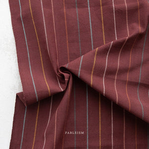 PREORDER Skinny Stripes in Dusk CSW-07-DUSK | Canyon Springs by Fableism Supply Co. | Continuous Yardage | Fat Quarter