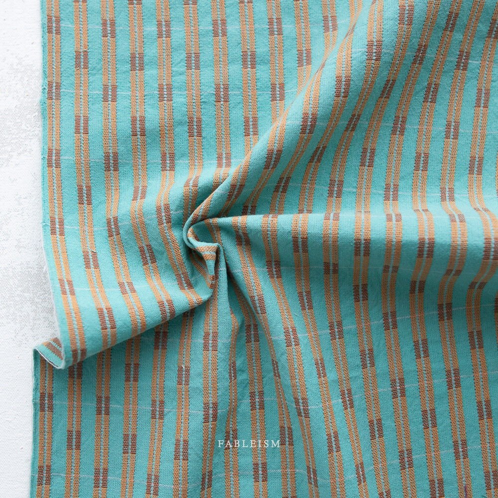 PREORDER Formation in Turquoise CSW-08-TURQUOISE | Canyon Springs by Fableism Supply Co. | Continuous Yardage | Fat Quarter