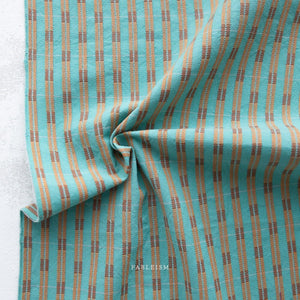 PREORDER Formation in Turquoise CSW-08-TURQUOISE | Canyon Springs by Fableism Supply Co. | Continuous Yardage | Fat Quarter