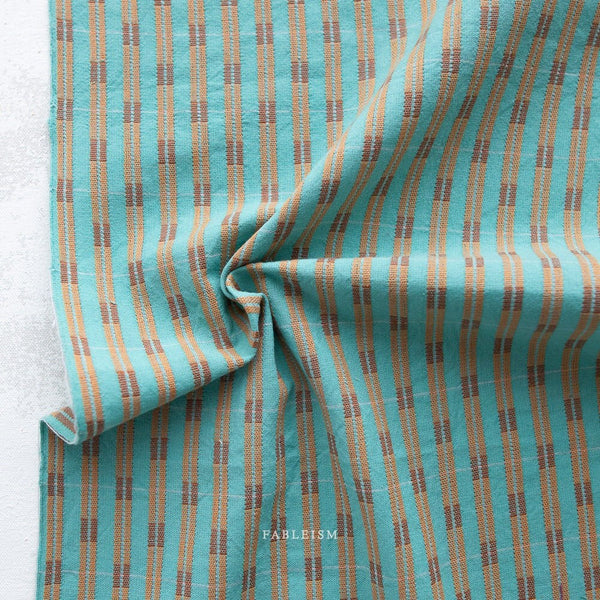 PREORDER Formation in Turquoise CSW-08-TURQUOISE | Canyon Springs by Fableism Supply Co. | Continuous Yardage | Fat Quarter