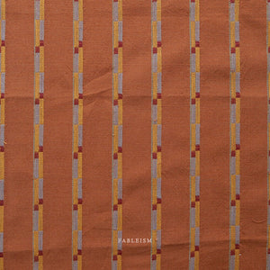 PREORDER Track Stripe in Umber CSW-10-UMBER | Canyon Springs by Fableism Supply Co. | Continuous Yardage | Fat Quarter