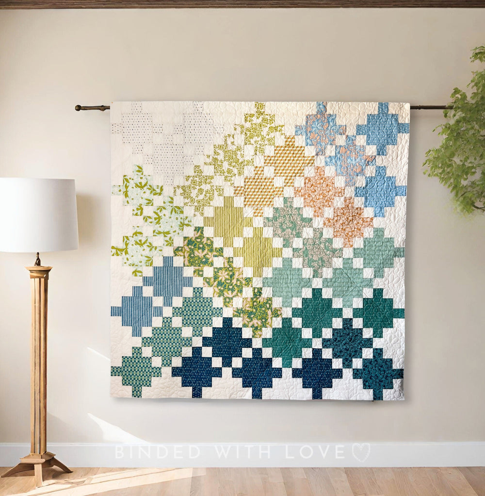 Celtic Crossing 2.0 Evolve Quilt Kit | Pattern by Lo & Behold Stitchery | Pattern NOT Included