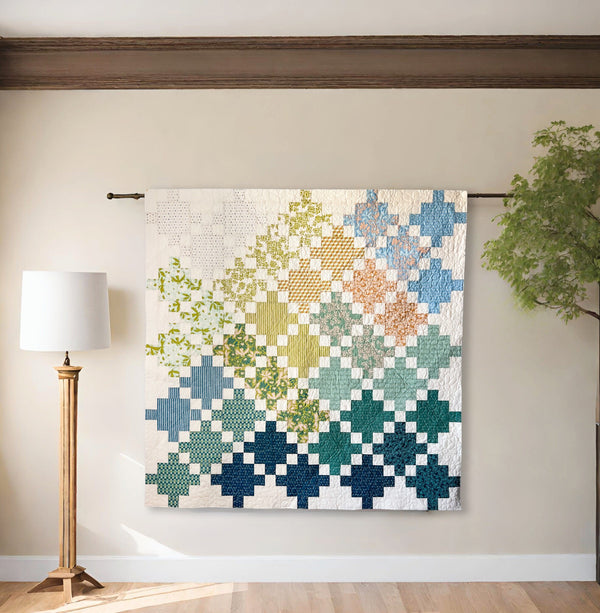 Celtic Crossing 2.0 Evolve Quilt Kit | Pattern by Lo & Behold Stitchery | Pattern NOT Included