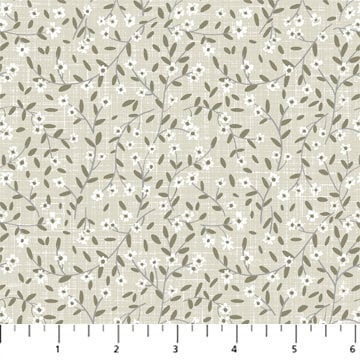 Ditsy Floral Sage 90774-70 | Klara by Bernadett Urbanovics | Figo Fabrics | Continuous Yardage | Fat Quarter | Quilting Fabric