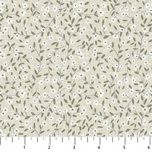 Ditsy Floral Sage 90774-70 | Klara by Bernadett Urbanovics | Figo Fabrics | Continuous Yardage | Fat Quarter | Quilting Fabric