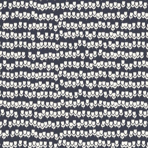 Tulips Midnight RC104-MI4 | Break of Dawn Collaborative by Cotton + Steel | Continuous Yardage | Fat Quarter | Quilting